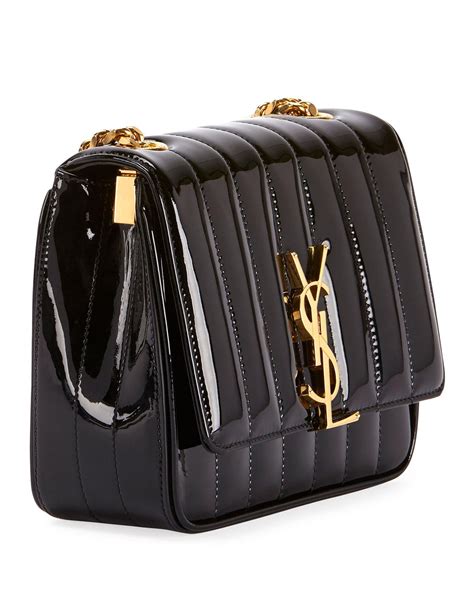 ysl white and black bag